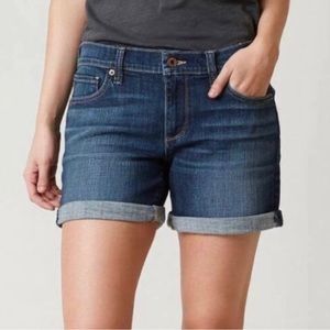 LUCKY BRAND ‘The Roll Up’ Denim Shorts Women’s Size 6